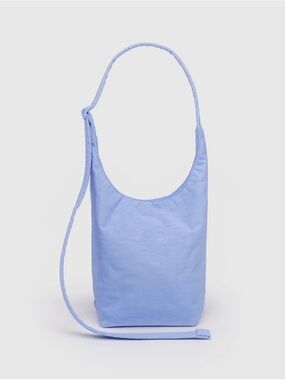 BAGGU French Blue Small Nylon Sling Bag